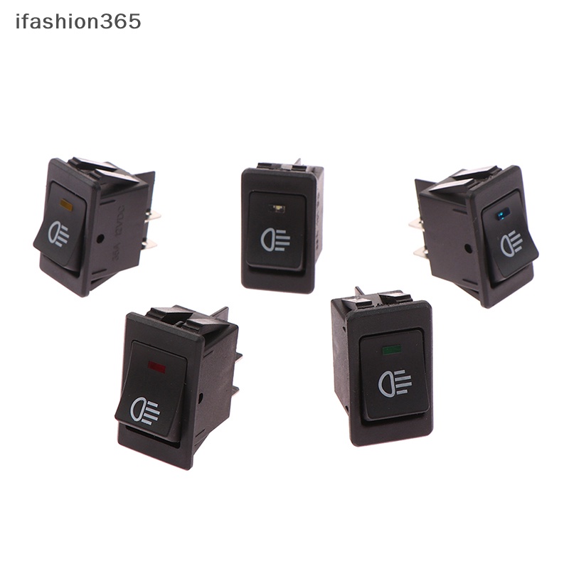 1 Công Tắc Đèn Sương Mù 4 Pin 12V 35A ifashion365 Chuyên Dụng Cho Xe Hơi