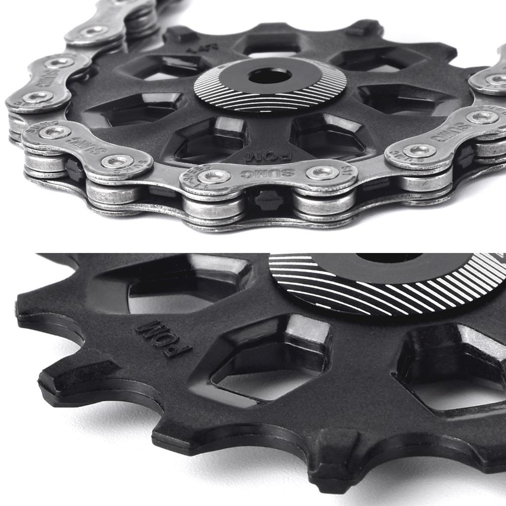 Ròng Rọc Cùi Đề Sau Bằng Hợp Kim Nhôm + Gốm Sứ Di Động Thay Thế Chuyên Dụng Cho Xe Đạp