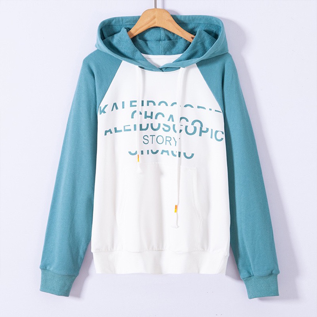 Áo hoodie nữ form rộng THELA Store, Áo thun nữ tay dài, Áo thun nữ tay dài có mũ Phong cách trẻ trung RZM48 | BigBuy360 - bigbuy360.vn