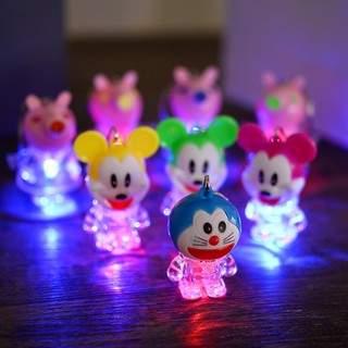 🍉Móc khoá phát sáng hoạt hình nhiều mẫu DUASHOP🍉