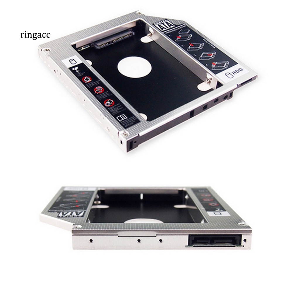 Khay Hợp Kim Nhôm 9.5mm SATA3 Cho Ổ Cứng SSD CD-ROM