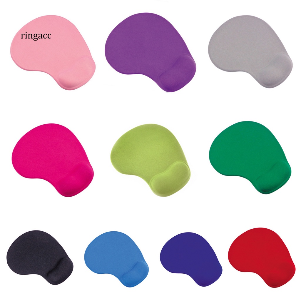 Thảm Lót Chuột RGA Silicone Mềm Thoải Mái Có Dây Đeo Cổ Tay Cho Văn Phòng