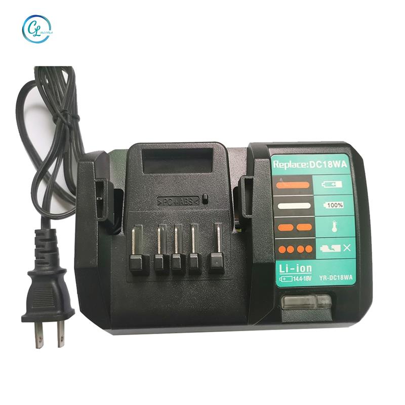 Bộ sạc 14.4V-18V DC18WA cho Maktec MAKITA DC18SG DC1851 BL1813G BL1415G BL1815G BL1413G UH522D UM167D UR180D -US Plug
