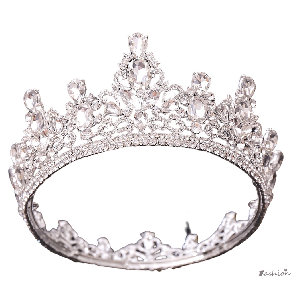 Vương Miện Công Chúa Đính Pha Lê Chống Trượt / Mài Mòn Dễ Thương Cho Người Lớn