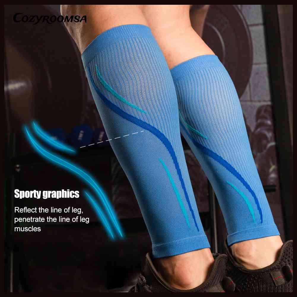 Vớ Bảo Vệ Bắp Chân Bằng Nylon Chống Mỏi Mắt Unisex