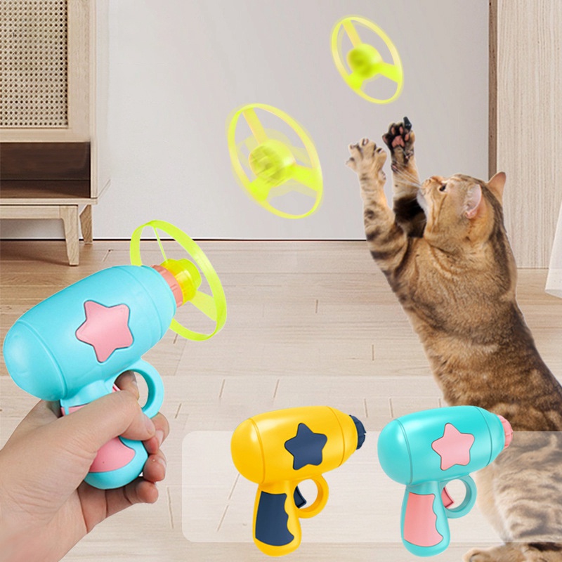 Đĩa Bay Đồ Chơi Huấn Luyện Chó Mèo Phát Sáng