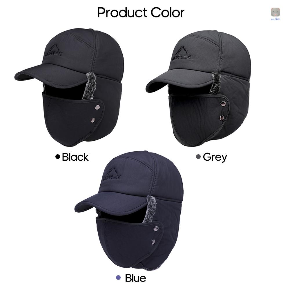 Mũ Bóng Chày Che Phủ Toàn Diện Chống Gió Mùa Đông Có Thể Tháo Rời Cho Nam Và Nữ