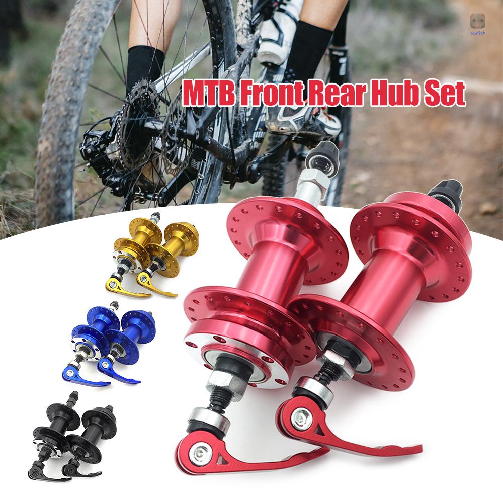 Bộ Phanh Đĩa Trước Và Sau 36H Kèm Trục Xiên Nhanh Chóng Chuyên Dụng Cho Xe Đạp MTB