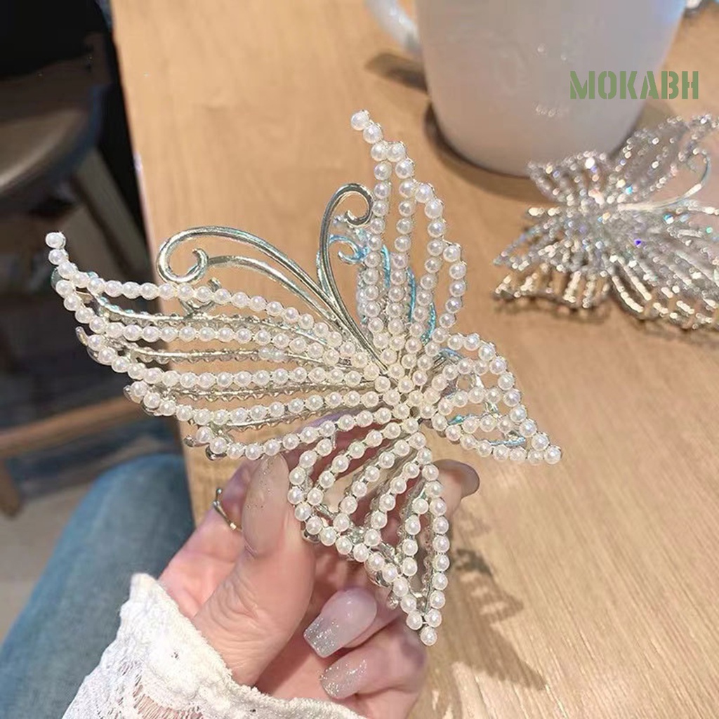 Kẹp Tóc Càng Cua Đính Đá Lấp Lánh Sang Trọng Siêu Bền