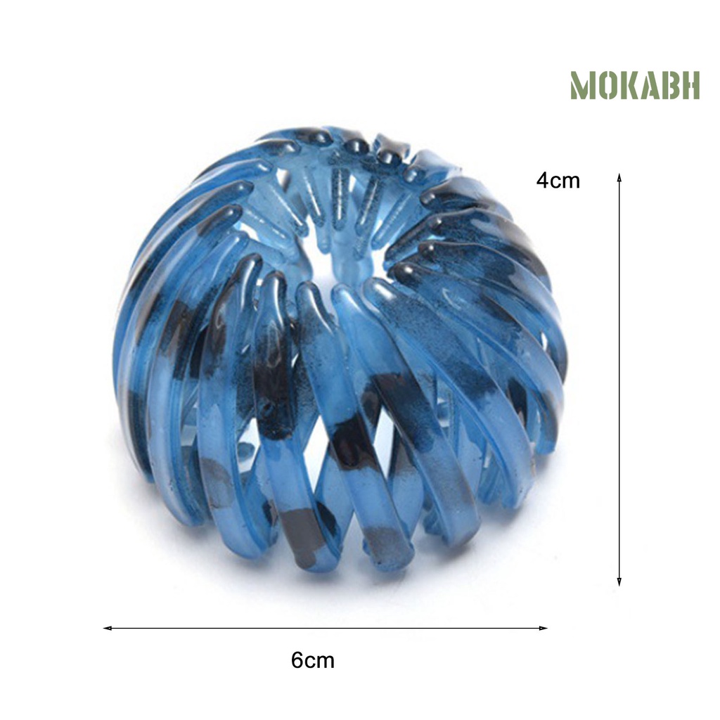 Kẹp Tóc Hình Tổ Chim Bằng Nhựa Phong Cách Vintage Cho Nữ