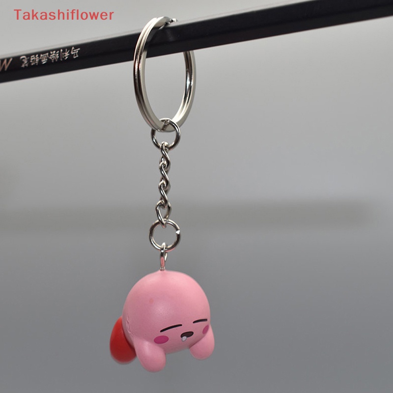 1 Móc Khóa Hình Nhân Vật Anime Kirby Dễ Thương