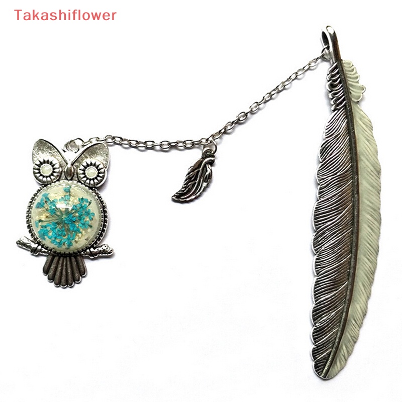 1 Thẻ Đánh Dấu Sách Hình Cú Mèo Dạ Quang Độc Đáo