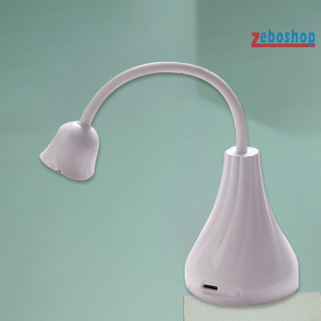 Đèn Sấy Khô Móng Tay Nhanh Chóng 6 Bóng Mini Hình Hoa Sen Dành Cho Nữ