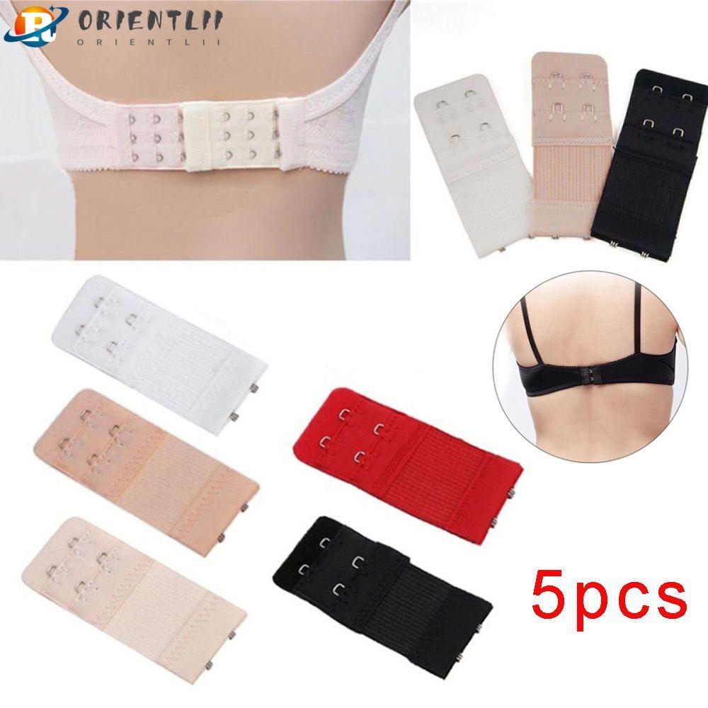 Bộ 5 Dây Áo Ngực Mềm Mại Hai Hàng Nút Cài Dành Cho Nữ