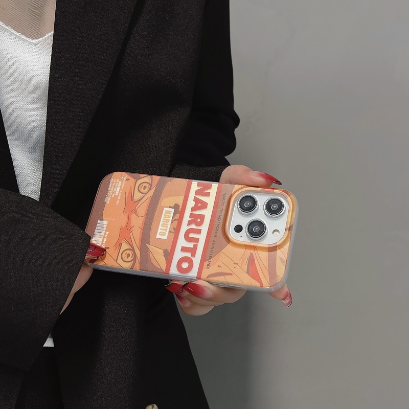 Ốp Điện Thoại Trong Suốt Họa Tiết Hoạt Hình Naruto Độc Đáo Chống Sốc Cho iPhone 12 13 14 Pro Max 14ProMax