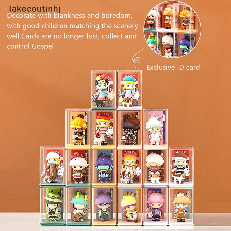 1 Hộp Trưng Bày Mô Hình Búp Bê Trong Suốt Chống Bụi