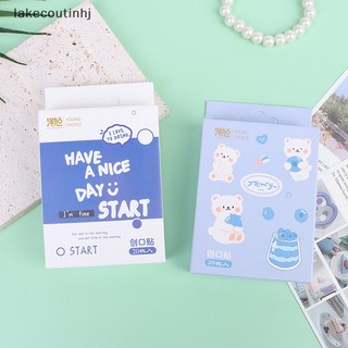 Hộp 20 Băng Cá Nhân Sơ Cứu Chống Nước Khẩn Cấp Cho Trẻ Em