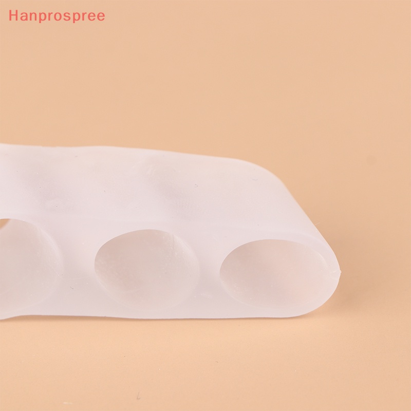 1 Cặp Dụng Cụ Tách Ngón Chân 3 Lỗ Bảo Vệ Hiệu Quả