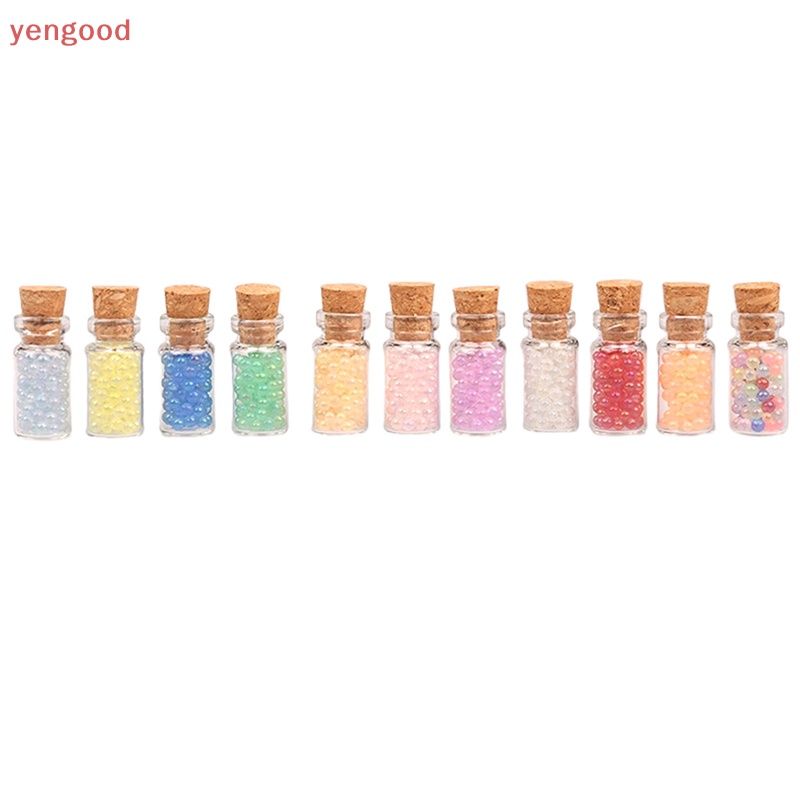 Bộ 2 Lọ Điều Ước Mini Dạ Quang Dùng Trang Trí Nhà Búp Bê DIY