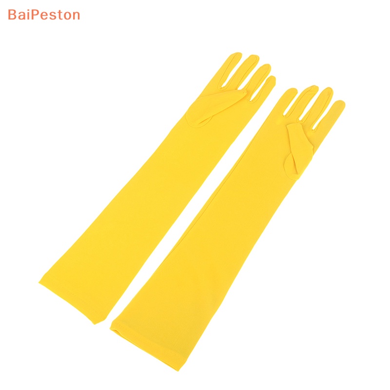 Găng Tay Cô Dâu Dài 45cm Sang Trọng