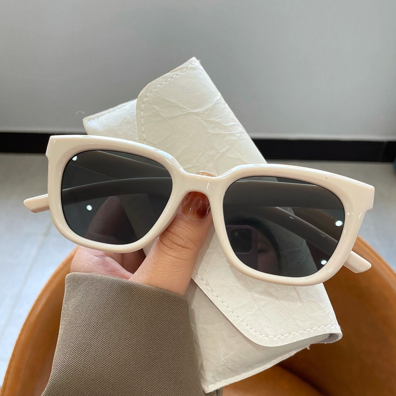 Kính Mát Phân Cực Gọng Vuông Phong Cách Vintage Cho Nam Và Nữ