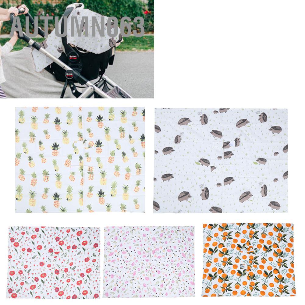 Autumn063 Ghế ngồi ô tô Muslin có mái che cho xe đẩy trẻ sơ sinh điều dưỡng đa dụng thoáng khí an toàn bé