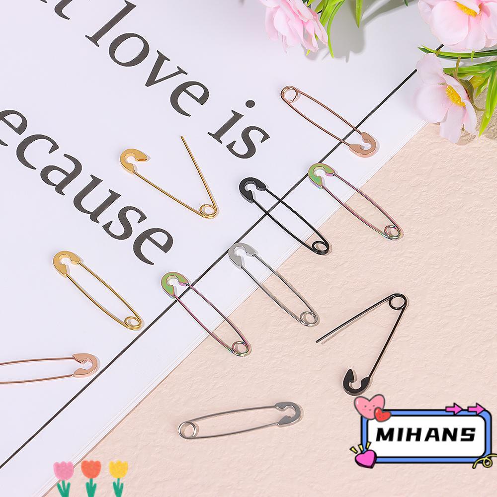 Khuyên Tai Hình Cây Ghim Chất Liệu Thép Không Gỉ Thời Trang