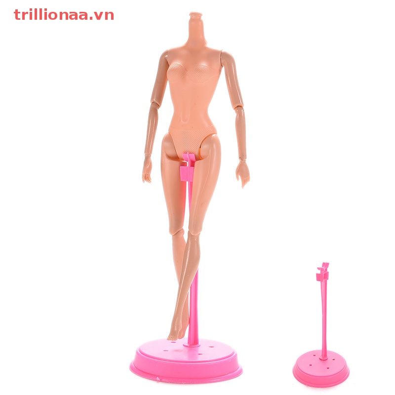 1 X Giá Treo Màu Hồng Cho Búp Bê Barbie
