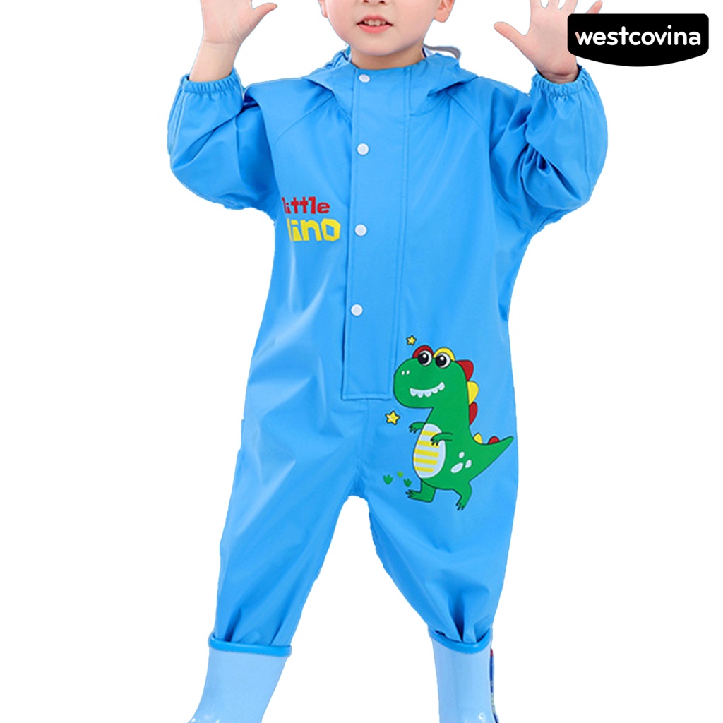 [COD]☁Áo Mưa Họa Tiết Hoạt Hình Thân Thiện Với Làn Da Dành Cho Trẻ Em