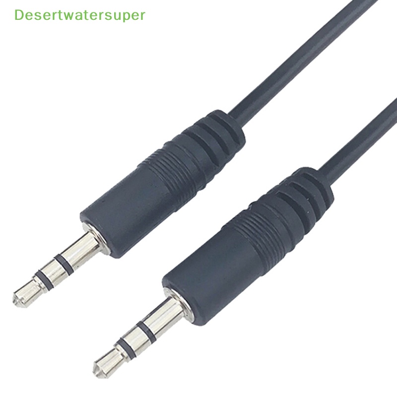 1 Dây Cáp Âm Thanh Jack 3.5mm Dài 0.5m Cho Xe Ô Tô