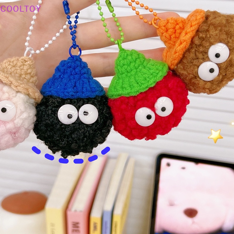 Cooltoy Móc Chìa Khóa Hình Yêu Tinh Hoạt Hình Bằng Vải Lông Xù Dệt Tay Phụ Kiện Trang Trí Túi Xách / Móc Khóa Cho Nữ