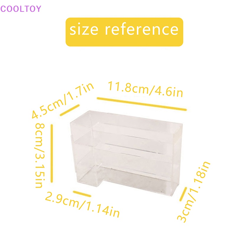 Mô Hình Tủ Trưng Bày Bánh Trong Suốt Tỉ Lệ 1: 12 Trang Trí Nhà Búp Bê