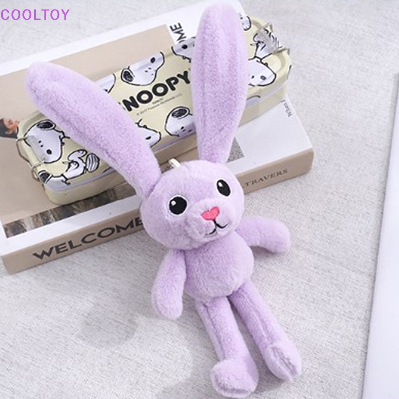 1 Móc Khóa Thỏ Nhồi Bông Đáng Yêu