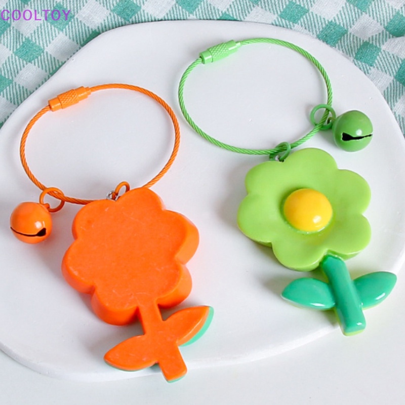 Móc Khóa Hình Hoa Hướng Dương Màu Sắc Ngọt Ngào Xinh Xắn Cho Nữ