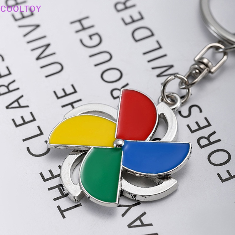 Cooltoy Móc Khóa Hình Cối Xay Gió Nhiều Màu Sắc Giải Tỏa Căng Thẳng Cho Túi Xách / Xe Hơi