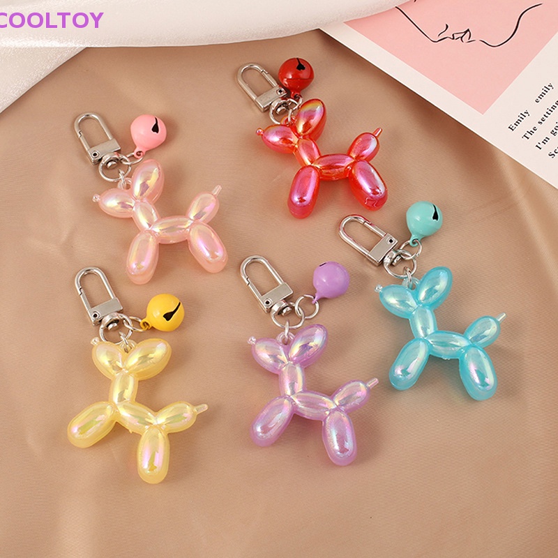 Móc Khóa Hình Thú Cưng Hoạt Hình Nhiều Màu Dễ Thương Cho Cặp Đôi