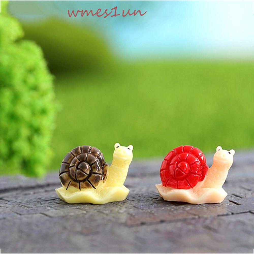 Mô Hình Ốc Sên WMES15H Mini Bằng Nhựa Resin Thủ Công Sáng Tạo Trang Trí Tiểu Cảnh / Sân Vườn