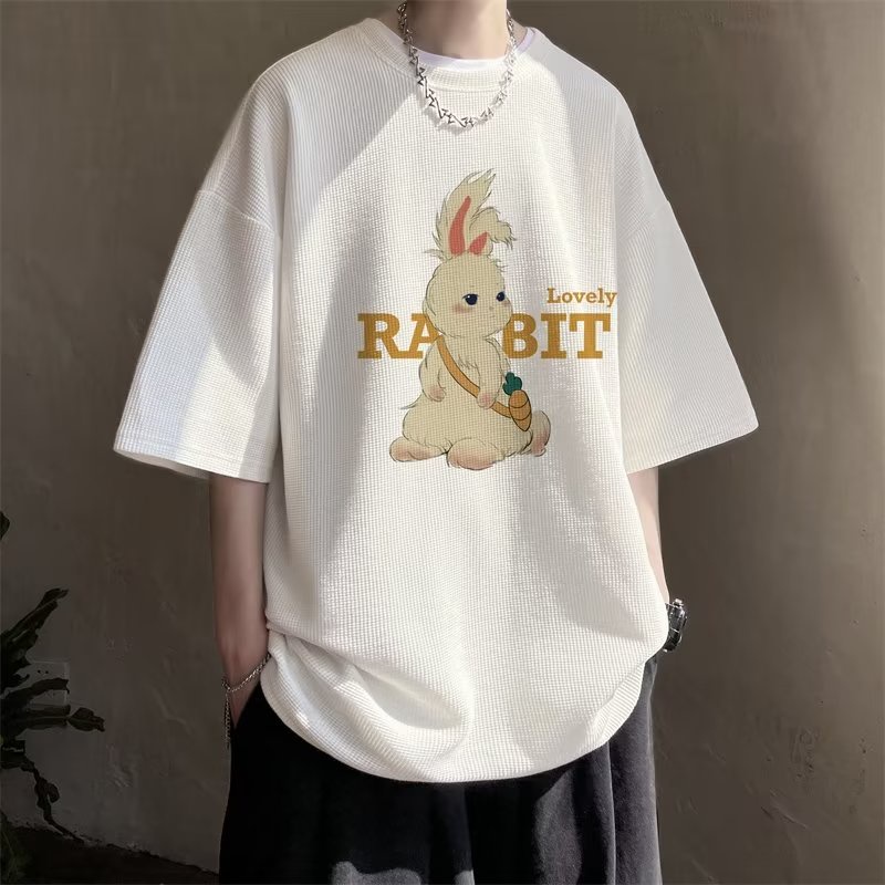 Áo Thun Nam Ngắn Tay Phong Cách Đường Phố Mùa Hè Mới