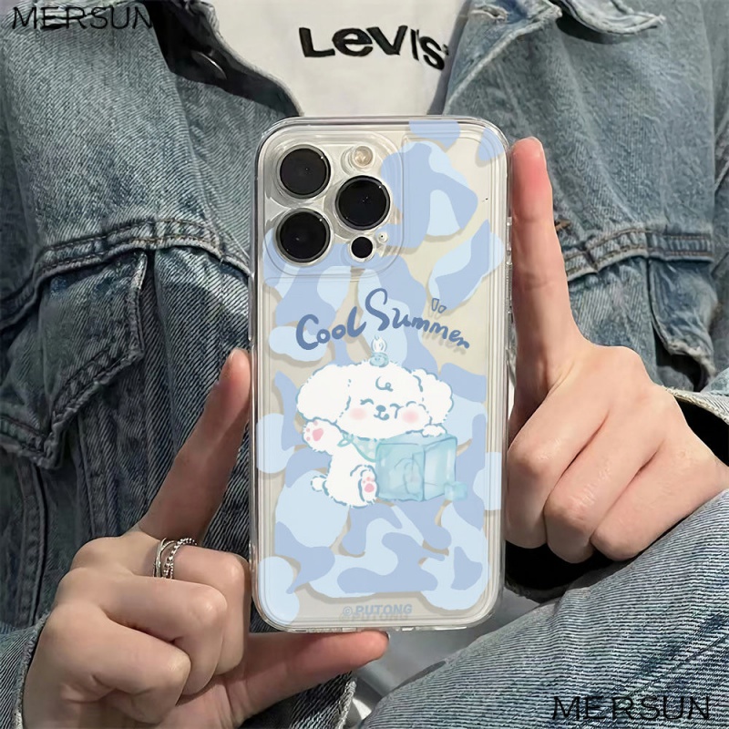 ✅Ốp Điện Thoại Dẻo Họa Tiết Cún Con Dễ Thương Chống Sốc Cho iPhone12 JW2U 786Inmaxplus13 1114pro