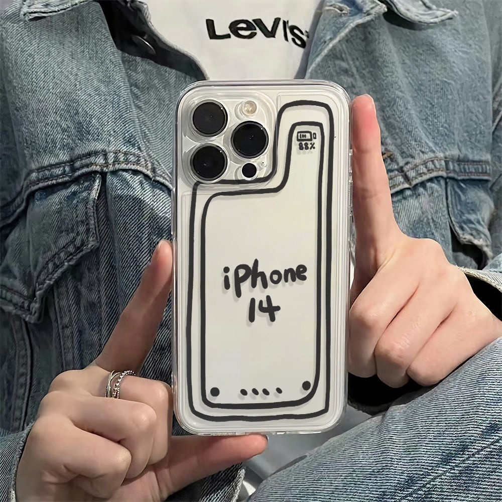 ✅Ốp Điện Thoại Mềm Họa Tiết Hoạt Hình Chống Sốc Cho Apple Iphone12786In14Pro max plus11 13