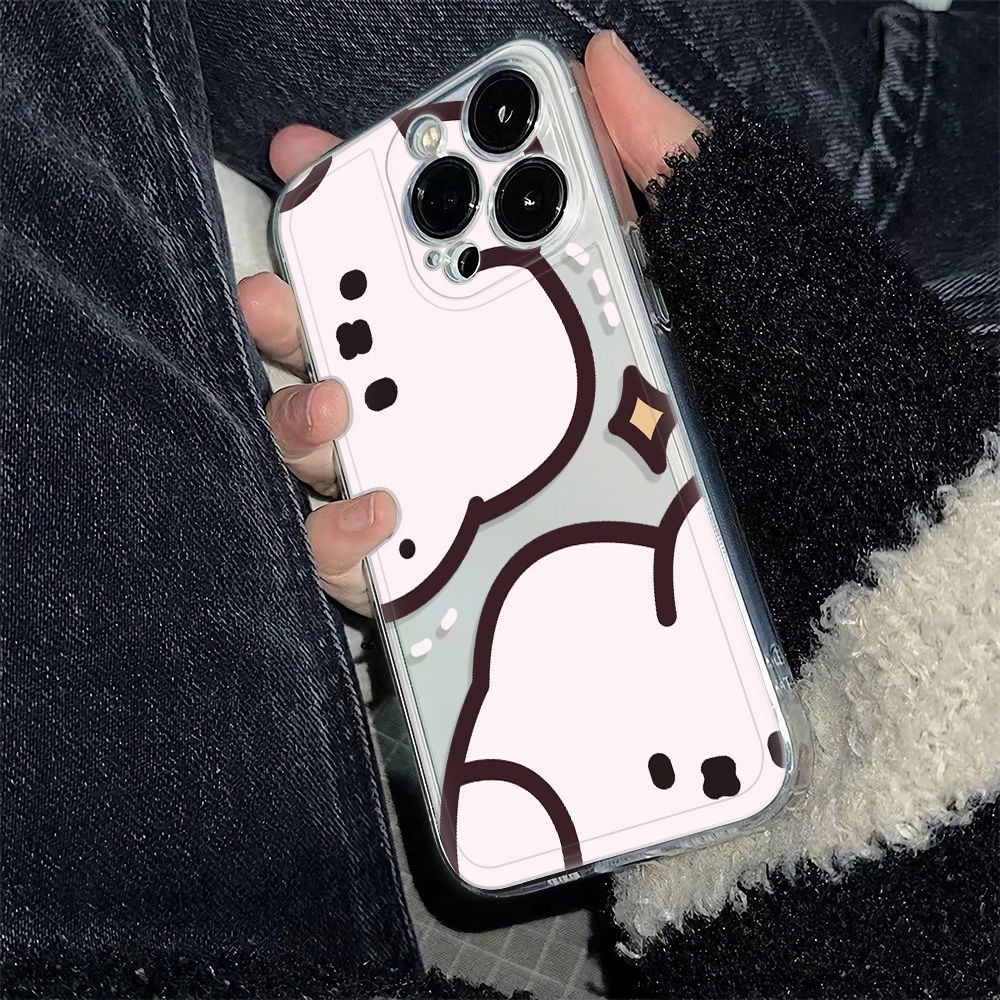 ✅Ốp Điện Thoại Mềm Chống Sốc In Hình Thỏ Phong Cách Đơn Giản Cho Apple Iphone 11iPhone12max plus1314pro 786In UGFP