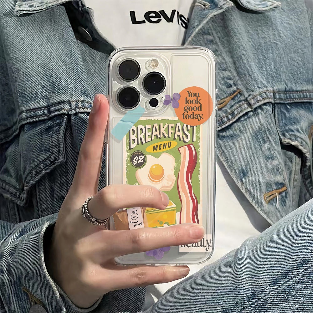 ✅Ốp Điện Thoại Dẻo Họa Tiết Hoa &amp; Trứng Dễ Thương Chống Sốc Cho Iphone maxplus78 13iPhone12 11 14Pro6In OGK0