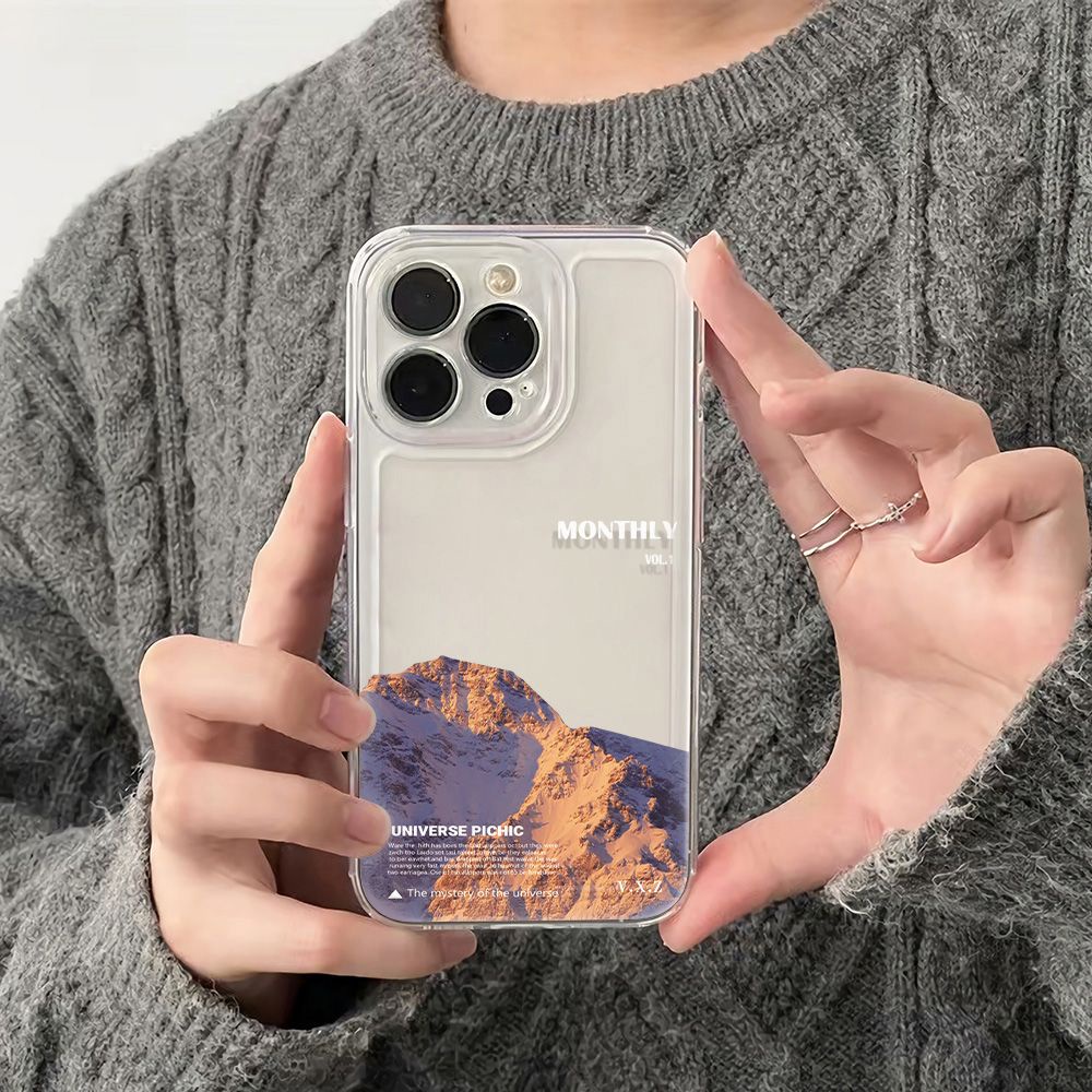 ✅Ốp Điện Thoại Mềm Chống Sốc Kiểu Dáng Đơn Giản 6ins plus78 iPhone12 max Sunshine 11 13 Apple 14pro 4DLU