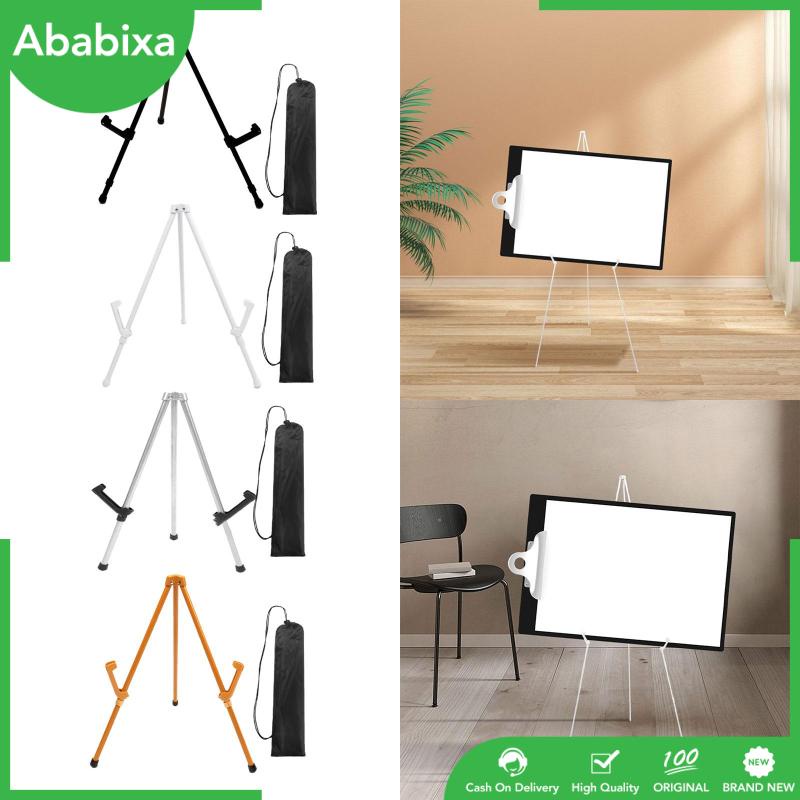 [Ababixa] Giá Đỡ Ba Chân Kim Loại Có Thể Gập Lại Để Trưng Bày / Trưng Bày Banner Đám Cưới Kèm Túi Đựng