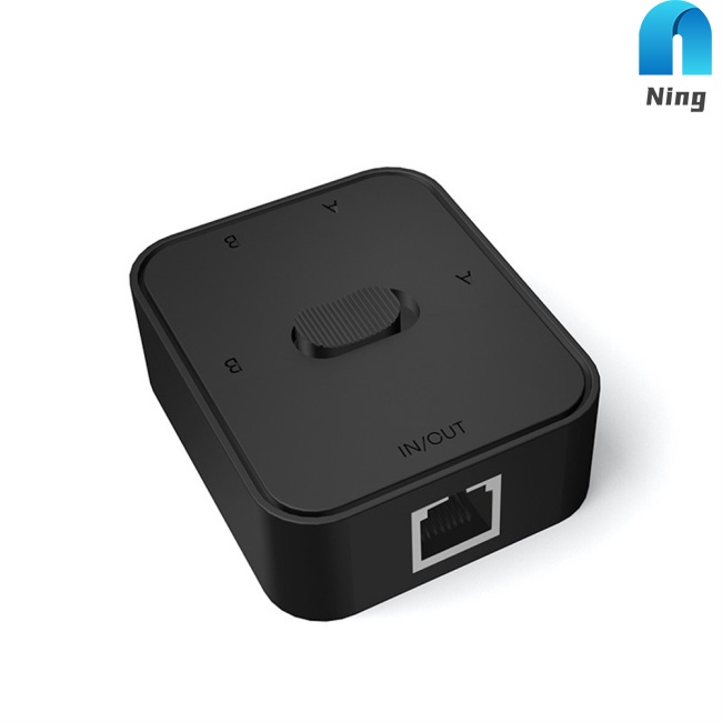 Hộp Chuyển Đổi Cáp Mạng Lan 2 Trong 1 Ra 1 Ra 2 Cổng Rj45 Cat6