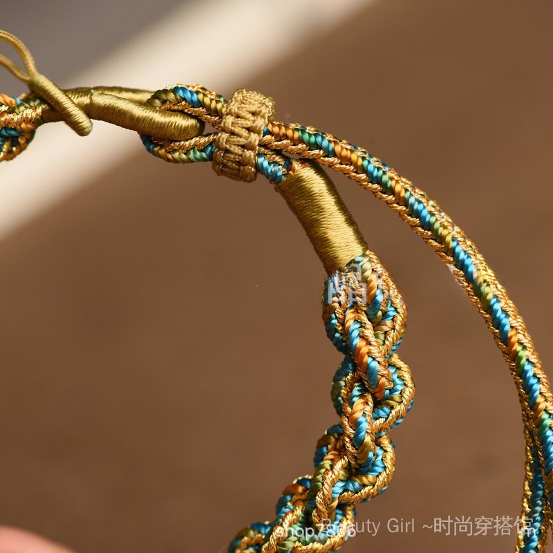 {Summer Hàng Mới Về!}Vòng Tay Dây Đỏ Năm Con Thỏ Phong Cách Tây Tạng Năm Mới 2023