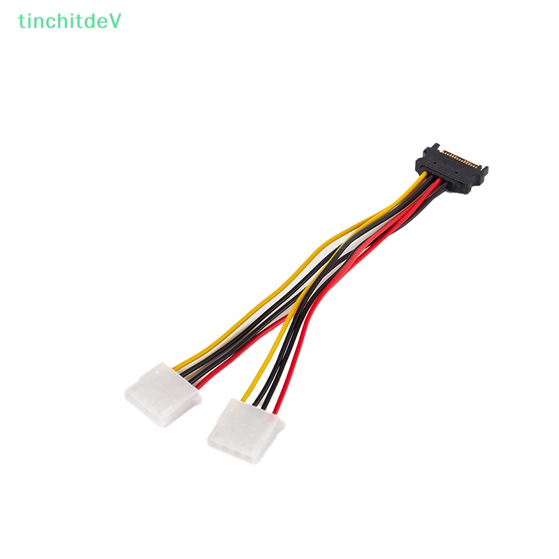 Cáp ChuyểN ĐổI Mở RộNg SATA 4pin Sang Molex IDE 4pin 20 / 30cm Cho Ổ CứNg HDD
