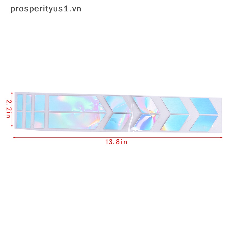 FENDER [prosperityus1] Đề Can Phản Quang Chống Thấm Nước Trang Trí Bánh Xe Hơi Xe Máy