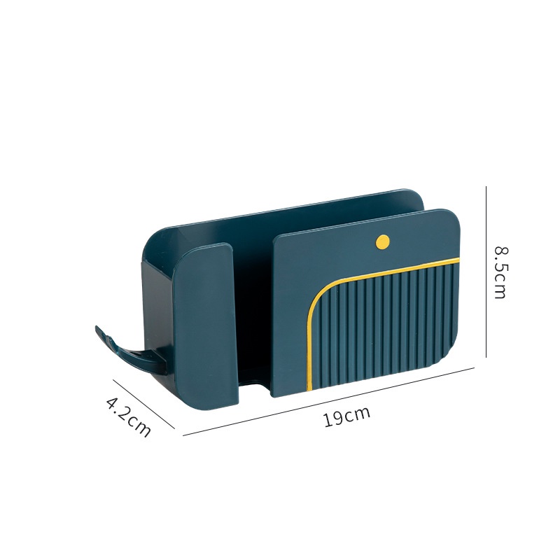 Giá Đỡ Điều Khiển Từ Xa / Cắm Sạc Điện Thoại Gắn Tường Tiện Lợi