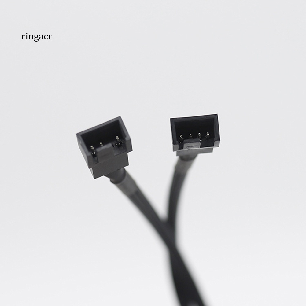 Dây Cáp Chia Nguồn RGA 27cm 4Pin PWM Cho Quạt Tản Nhiệt CPU Máy Tính